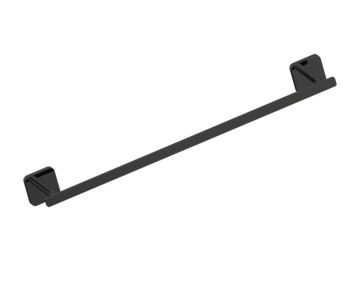 barre à serviette 18 po MILAN 254180 noir mat