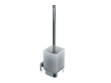 montage muraled ensemble brosse de toilette MILAN 254610 nickel brossé