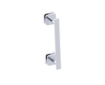 8 po poignée de porte de douche MILAN 2547508 chrome poli