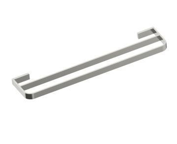 barre à serviette double 24 po COLOGNE 255242 nickel brossé