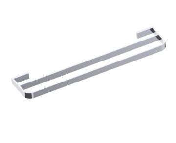 barre à serviette double 24 po COLOGNE 255242 chrome poli