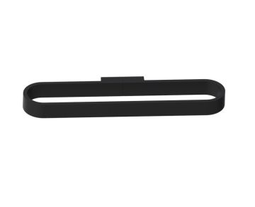 Horizontal Hand Towel Holder COLOGNE 255469 noir mat