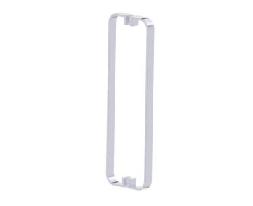 poignée double pour porte de douche 18 po COLOGNE 2557818 chrome poli