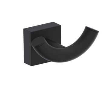 Towel Hook MADRID 262136 noir mat
