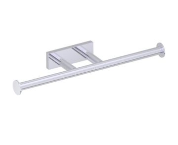 double porte-papier hygiénique MADRID 262155 chrome poli