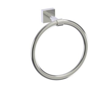 Round anneau porte-serviette MADRID 262460 nickel brossé