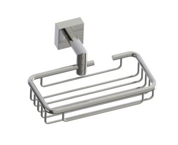 montage muraled panier porte-savon MADRID 262600 nickel poli