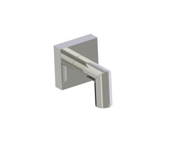 poignée simple pour porte de douche (Knob Only) MADRID 2627503 nickel poli