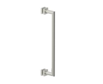 18 po poignée de porte de douche MADRID 2627518 nickel poli