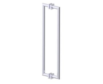 poignée double pour porte de douche 24 po MADRID 2627824 chrome poli