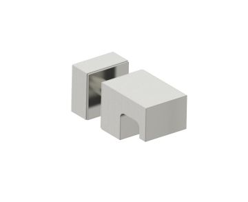 poignée simple pour porte de douche LISBON 2777501 nickel brossé