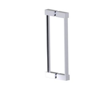 poignée double pour porte de douche 12 po LISBON 2777812 chrome poli