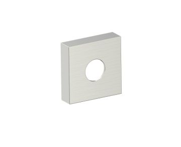 Square Large Rosette LISBON 277SQLG nickel brossé