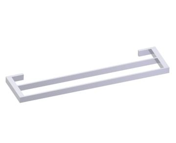 barre à serviette double 24 po MUNICH 288242 chrome poli