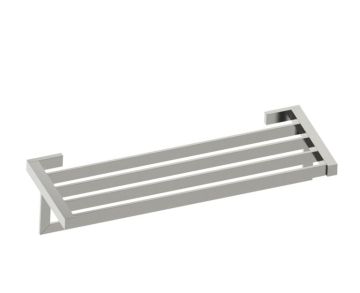 tablette porte-serviettes with 24 po barre à serviette MUNICH 288442 nickel brossé