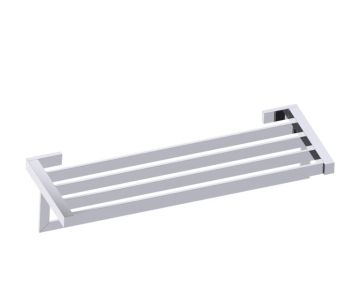 tablette porte-serviettes with 24 po barre à serviette MUNICH 288442 chrome poli