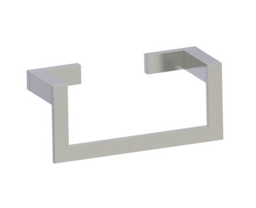 Rectangular anneau porte-serviette MUNICH 288464 nickel brossé