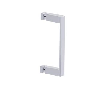 8 po poignée simple pour porte de douche MUNICH 2887508 chrome poli