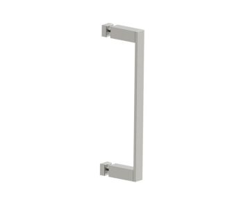 12 po poignée simple pour porte de douche MUNICH 2887512 nickel brossé