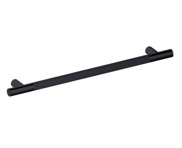 barre d'appui 36 po moleté droit 3109236 noir mat