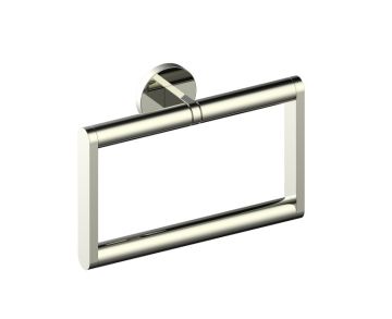 Square anneau porte-serviette FRANKFURT 313464 nickel poli