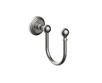 Coat Hook (U-shaped) FLORENCE 322137U nickel brossé