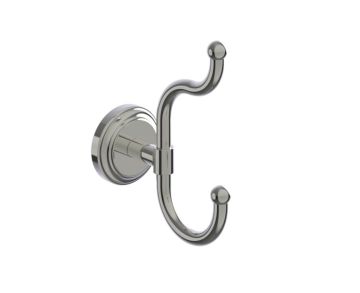 grand crochet à peignoir FLORENCE 322139 nickel poli