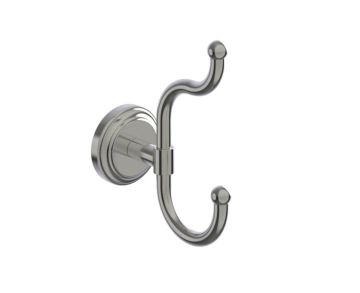 grand crochet à peignoir FLORENCE 322139 nickel brossé