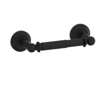 double Post porte-papier hygiénique FLORENCE 322158 noir mat