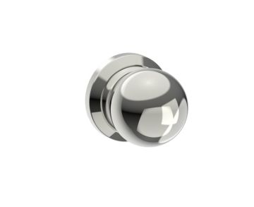 poignée simple pour porte de douche (Knob Only) FLORENCE 3227503 nickel poli