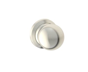 poignée simple pour porte de douche (Knob Only) FLORENCE 3227503 nickel brossé