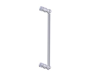 18 po poignée simple pour porte de douche FLORENCE 3227518 chrome poli