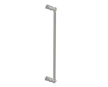 24 po poignée simple pour porte de douche FLORENCE 3227524 nickel poli