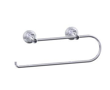 double Post porte-serviettes en papier FLORENCE 322893 chrome poli