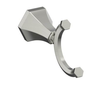 grand crochet à peignoir PISA 342137 nickel brossé