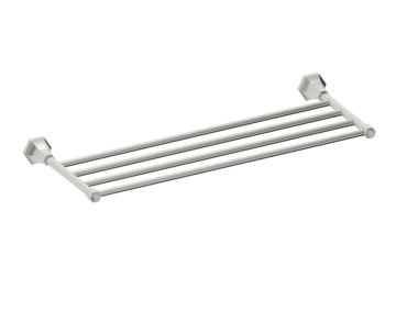 tablette porte-serviettes PISA 342440 nickel brossé