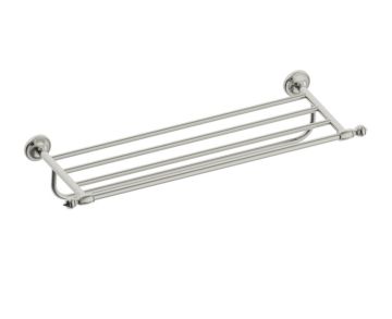tablette porte-serviettes with 24 po barre à serviette LYON 351442 nickel poli
