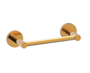 Pivot porte-papier hygiénique CIRCO KNURLED 366158 champagne bronze