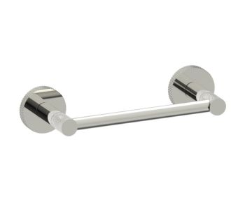 Pivot porte-papier hygiénique CIRCO KNURLED 366158 nickel poli