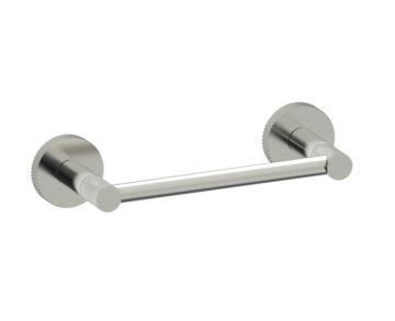 Pivot porte-papier hygiénique CIRCO KNURLED 366158 nickel brossé