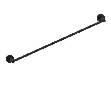 barre à serviette 24 po CIRCO KNURLED 366240 noir mat