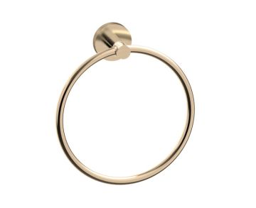 anneau porte-serviette CIRCO KNURLED 366460 prosecco bronze