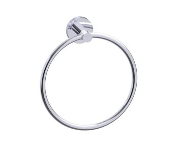 anneau porte-serviette CIRCO KNURLED 366460 chrome poli