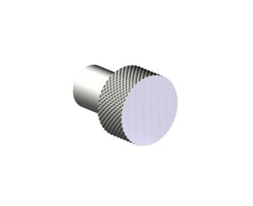 bouton d'armoire CIRCO KNURLED 366700 nickel brossé