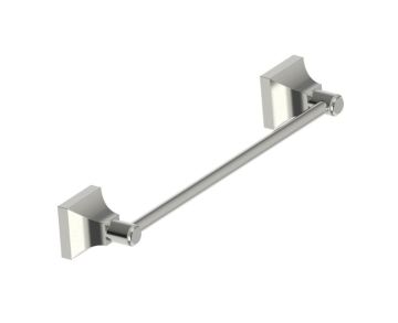 barre à serviette 12 po GLASGOW 390120 nickel brossé