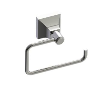 Drop porte-papier hygiénique GLASGOW 390152 nickel poli