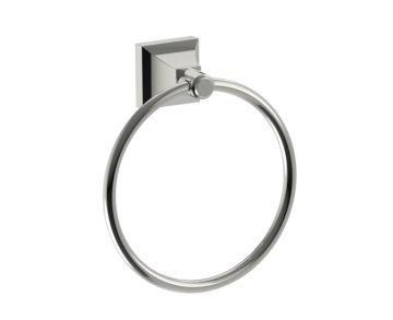 anneau porte-serviette GLASGOW 390460 nickel poli