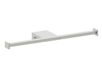 double porte-papier hygiénique NAPLES 422155 nickel brossé