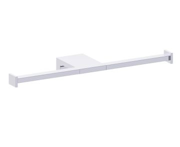 double porte-papier hygiénique NAPLES 422155 chrome poli