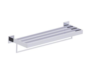 double tablette porte-serviettes HAMBURG 440442 chrome poli
